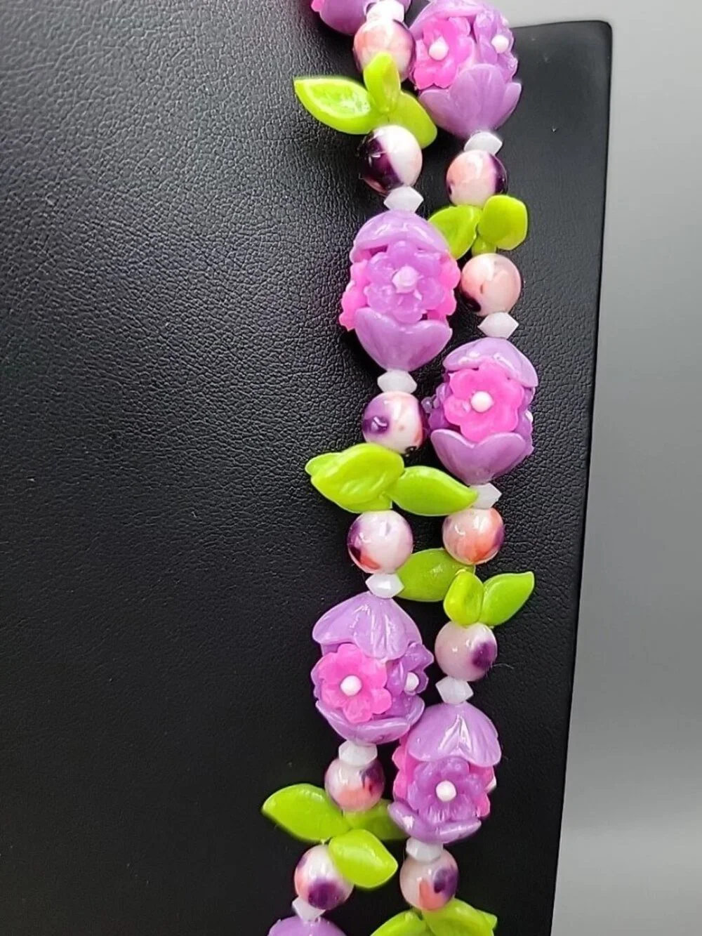 Vintage Carmen Miranda Thermoset Fruit Salad Necklace Style 48